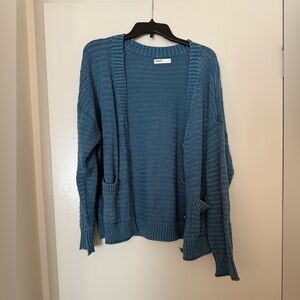 Sonoma Textured Blue Pullover